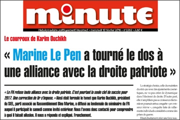 &quot;Marine Le Pen a tourné le dos à une alliance avec la droite patriote&quot;