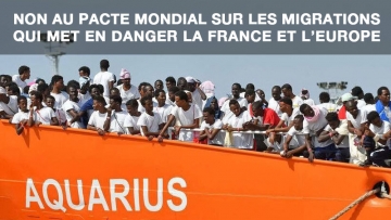 Non au Pacte mondial sur les migrations qui met en danger la France et l’Europe (Pétition)